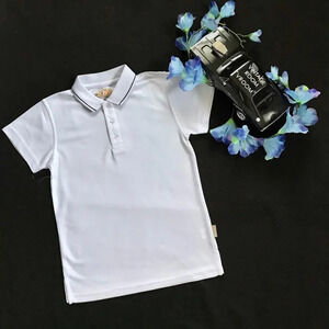 Colorado Timberline Kids NWOT White Polo Shirt Boys Various